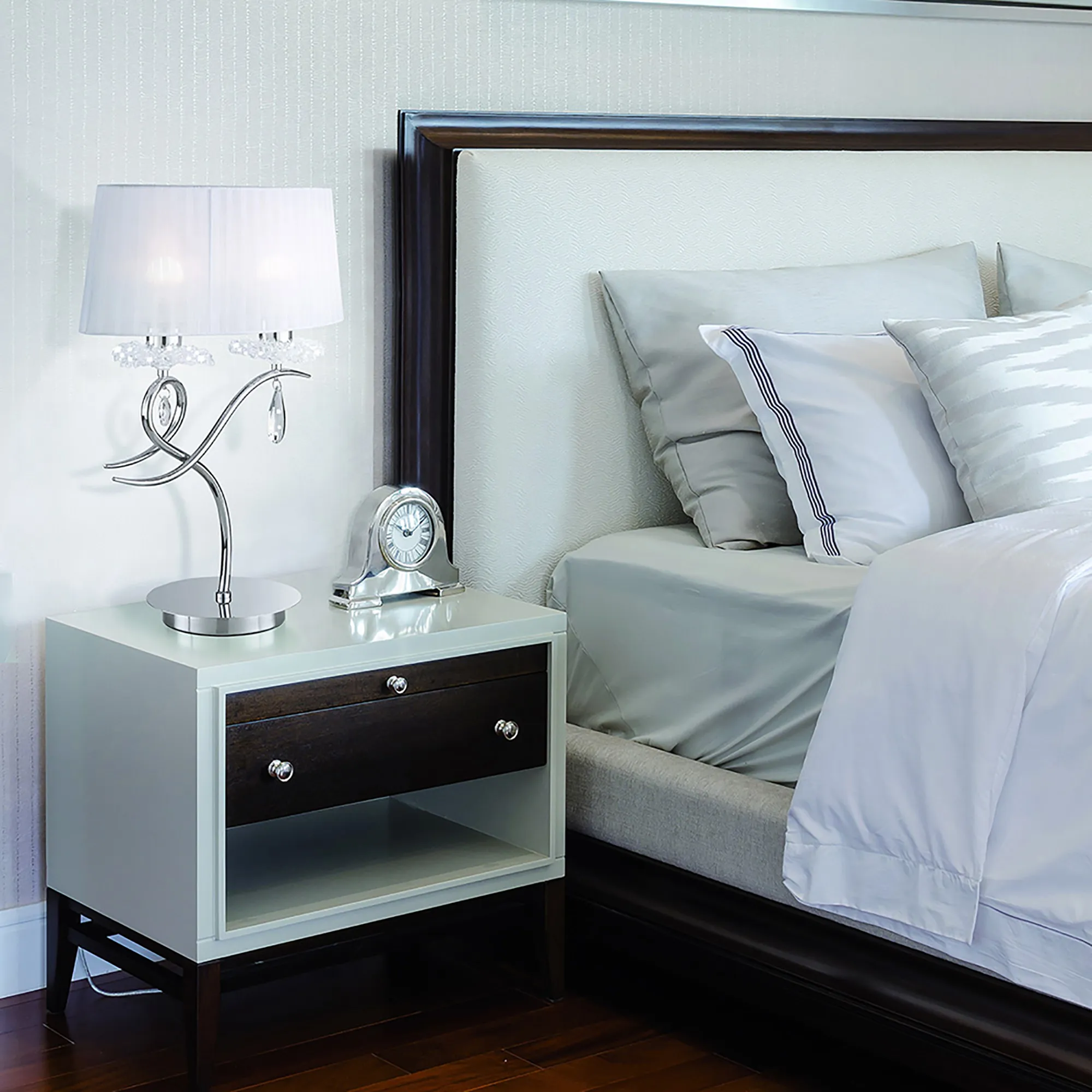 Louise Table Lamps Mantra Shaded Table Lamps